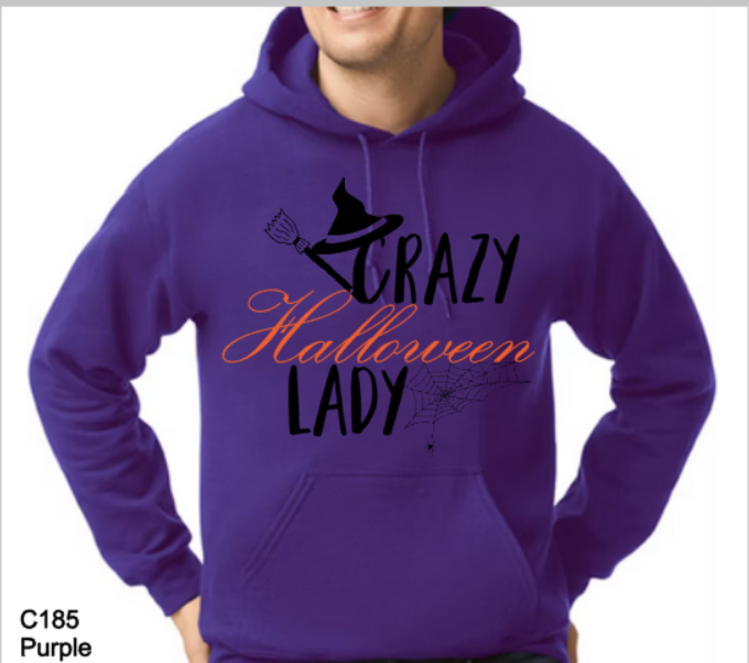 Crazy Halloween Lady