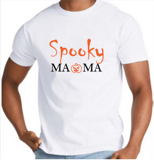 Spooky Mama Pumpkin Shirt